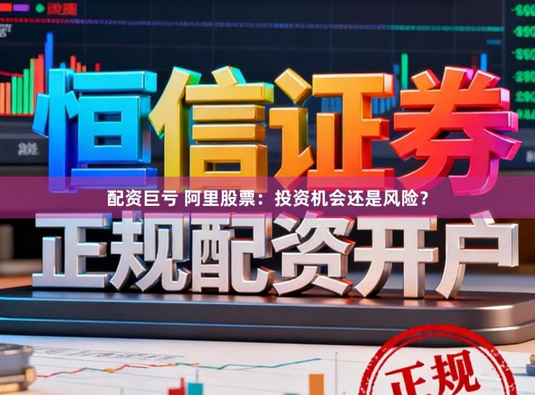 配资巨亏 阿里股票：投资机会还是风险？