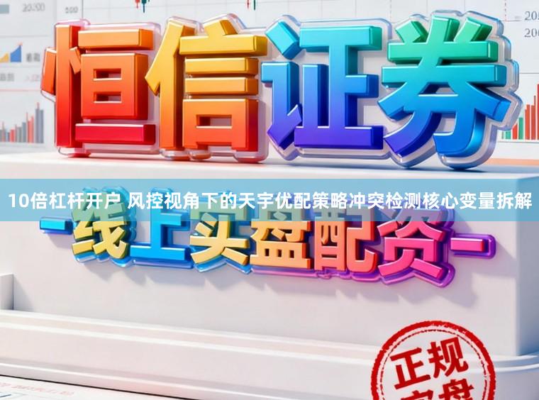 10倍杠杆开户 风控视角下的天宇优配策略冲突检测核心变量拆解