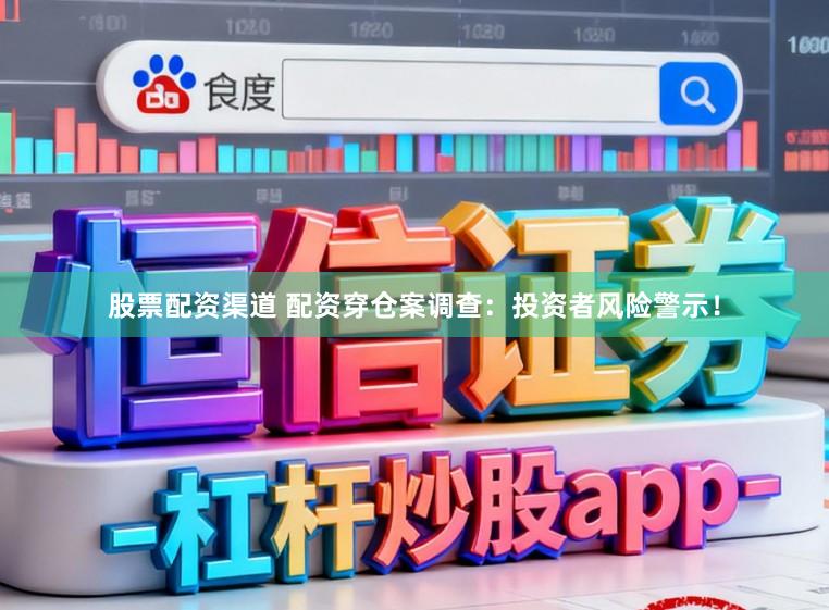 股票配资渠道 配资穿仓案调查：投资者风险警示！