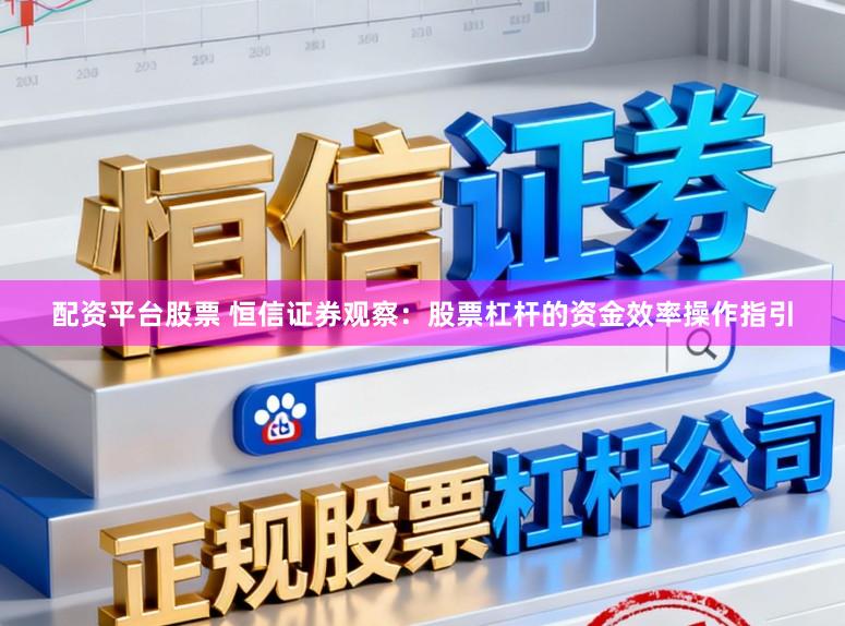 配资平台股票 恒信证券观察:股票杠杆的资金效率操作指引
